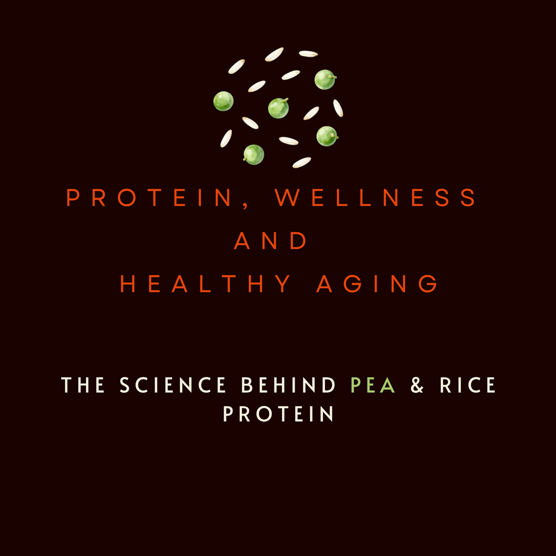 Protein, Wellness, and Healthy Aging: The Science Behind Pea & Rice Protein
