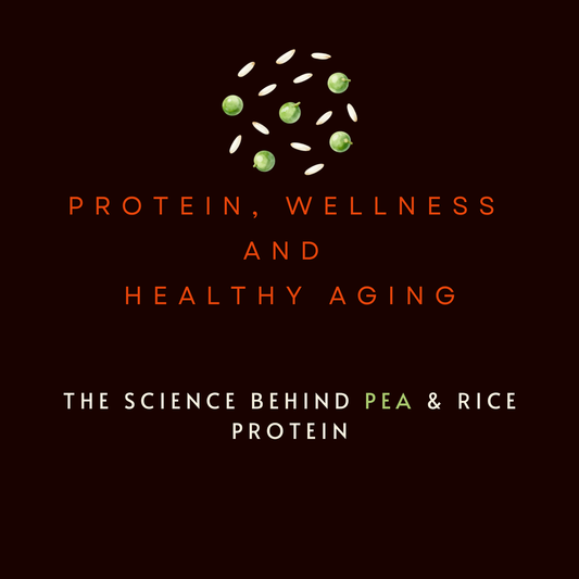 Protein, Wellness, and Healthy Aging: The Science Behind Pea & Rice Protein