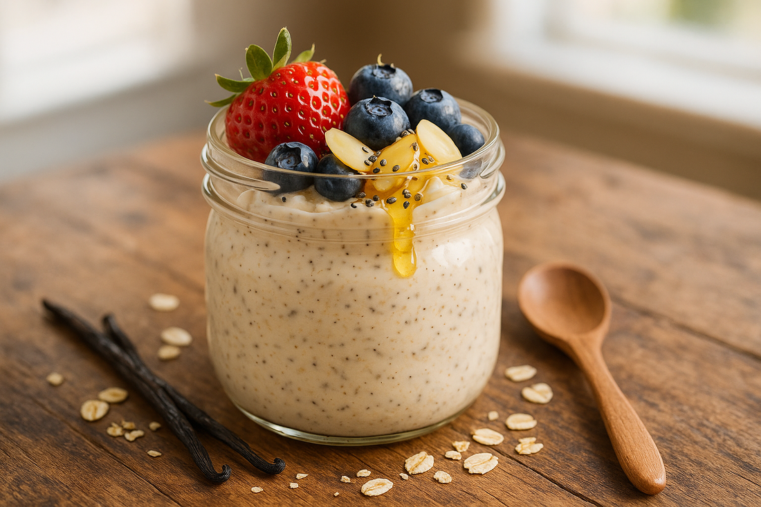 Creamy Vanilla Overnight Oats