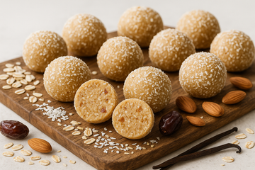 No-Bake Vanilla Energy Bites